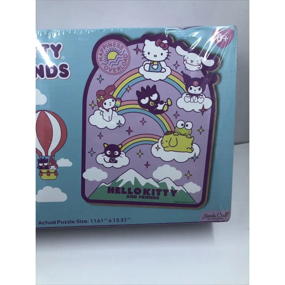 Hello Kitty and Friends Sanrio Wooden Jigsaw Puzzle 99 pcs.  Sealed